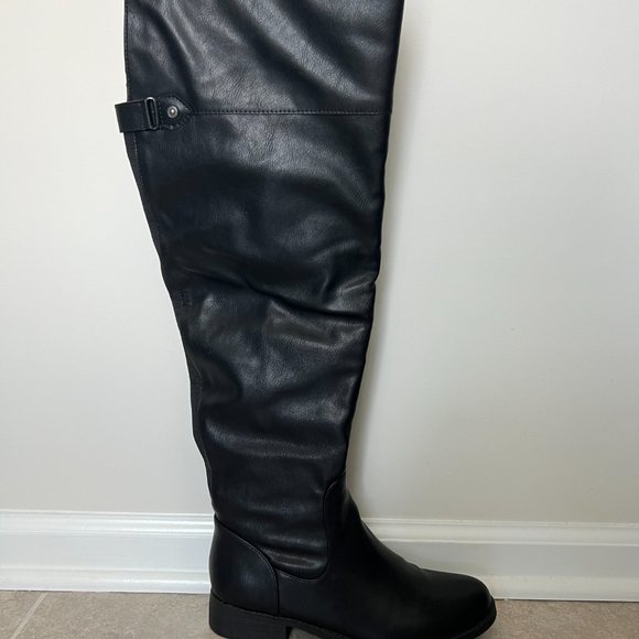 Sun + Stone Womens Allicce Over-The-Knee Boots - Picture 3 of 7